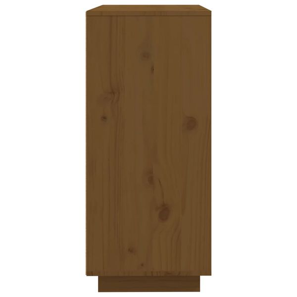 vidaXL Ντουλάπι Καφέ Μέλι 60x35x80 εκ. από Μασίφ Ξύλο Πεύκου