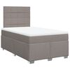 vidaXL &Kappa;&rho;&epsilon;&beta;ά&tau;&iota; Boxspring &mu;&epsilon; &Sigma;&tau;&rho;ώ&mu;&alpha; Taupe 120x200 &epsilon;&kappa;. &Upsilon;&phi;&alpha;&sigma;&mu;ά&tau;&iota;&nu;&omicron;