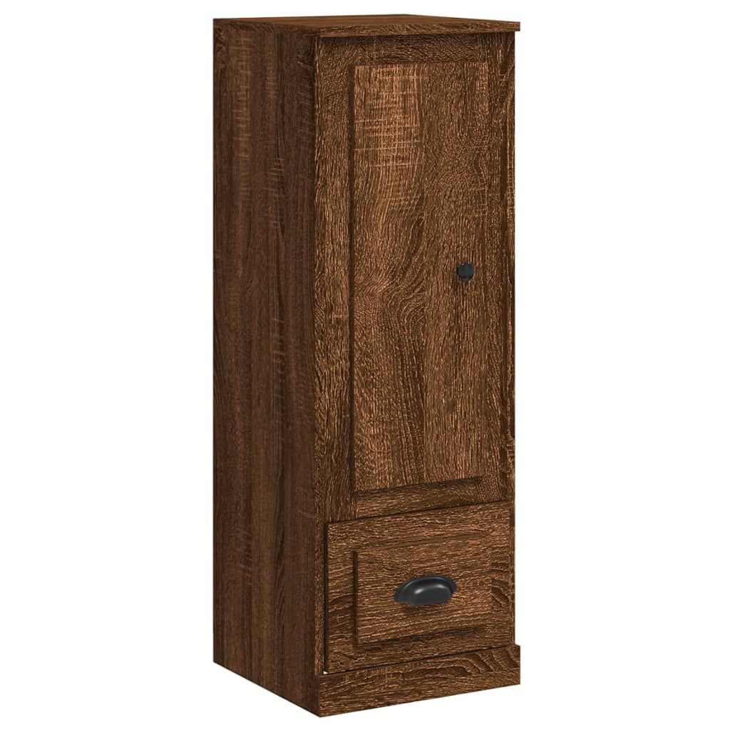 vidaXL Ντουλάπι Καφέ δρυς 36x35,5x103,5 εκ. από Επεξεργασμένο Ξύλο