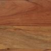 vidaXL Τραπεζαρία 120 x 60 x 76 εκ. από Μασίφ Ξύλο Ακακίας και Ατσάλι