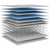 vidaXL Στρώμα με Bonnell Springs Μεσαία Σκληρότητα 70x200 εκ.