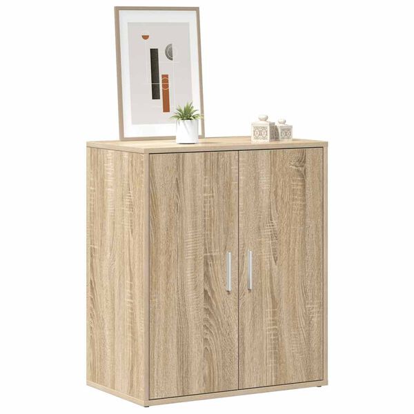 vidaXL Παπουτσοθήκη Sonoma Δρυς 60 x 35 x 70 εκ. από Επεξ. Ξύλο