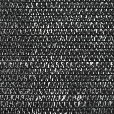 vidaXL Δίχτυ Αντιανεμικό για Γήπεδα Τένις Μαύρο 1 x 50 μ. από HDPE
