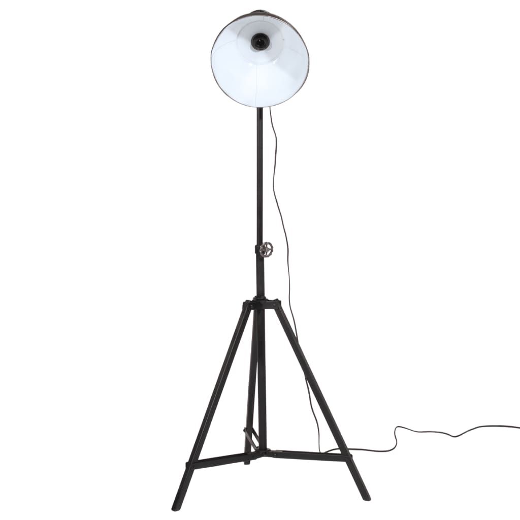 vidaXL Φωτιστικό Δαπέδου 25 W Μαύρο 61x61x90/150 εκ. Ε27