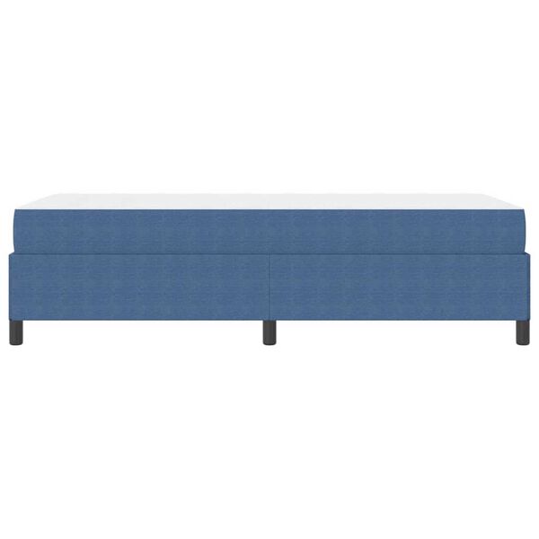 vidaXL Σκελετός Κρεβατιού Μπλε 90 x 190 cm Βελούδο