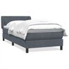 vidaXL &Kappa;&rho;&epsilon;&beta;ά&tau;&iota; Boxspring &mu;&epsilon; &Sigma;&tau;&rho;ώ&mu;&alpha; &Sigma;&kappa;&omicron;ύ&rho;&omicron; &Gamma;&kappa;&rho;&iota; 100x210 &epsilon;&kappa;. &Beta;&epsilon;&lambda;&omicron;ύ&delta;&iota;&nu;&omicron;