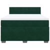 vidaXL &Kappa;&rho;&epsilon;&beta;ά&tau;&iota; Boxspring &mu;&epsilon; &Sigma;&tau;&rho;ώ&mu;&alpha; &Sigma;&kappa;&omicron;ύ&rho;&omicron; &Pi;&rho;ά&sigma;&iota;&nu;&omicron; 160x200&epsilon;&kappa;. &Beta;&epsilon;&lambda;&omicron;ύ&delta;&iota;&nu;&omicron;