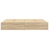 vidaXL Σκελετός Κρεβατιού Sonoma Δρυς 200 x 160 x 31.5 εκ.