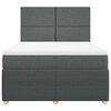 vidaXL &Kappa;&rho;&epsilon;&beta;ά&tau;&iota; Boxspring &mu;&epsilon; &Sigma;&tau;&rho;ώ&mu;&alpha; &Sigma;&kappa;&omicron;ύ&rho;&omicron; &Gamma;&kappa;&rho;&iota; 140x190 &epsilon;&kappa;. &Upsilon;&phi;&alpha;&sigma;&mu;ά&tau;&iota;&nu;&omicron;