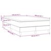 vidaXL &Kappa;&rho;&epsilon;&beta;ά&tau;&iota; Boxspring &mu;&epsilon; &Sigma;&tau;&rho;ώ&mu;&alpha; &Sigma;&kappa;&omicron;ύ&rho;&omicron; &Pi;&rho;ά&sigma;&iota;&nu;&omicron; 120x200&epsilon;&kappa;. &Beta;&epsilon;&lambda;&omicron;ύ&delta;&iota;&nu;&omicron;