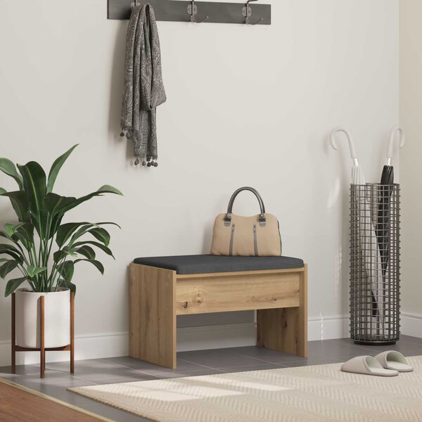 vidaXL &Pi;&alpha;&gamma;&kappa;ά&kappa;&iota; &Chi;&alpha;&lambda;&omega;&rho;ί&omicron;&upsilon; &mu;&epsilon; &mu;&alpha;&xi;&iota;&lambda;ά&rho;&iota; Artisan Oak 63 x 38 x 40 &epsilon;&kappa;