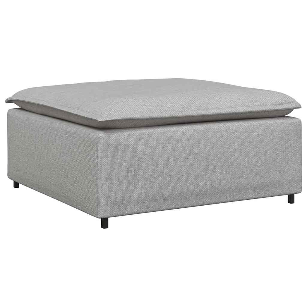 vidaXL Υποπόδιο Καναπέ-Μονάδα Γκρι 100 x 100 x 48 εκ.