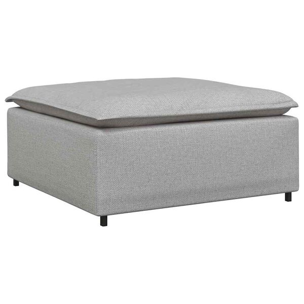 vidaXL Υποπόδιο Καναπέ-Μονάδα Γκρι 100 x 100 x 48 εκ.