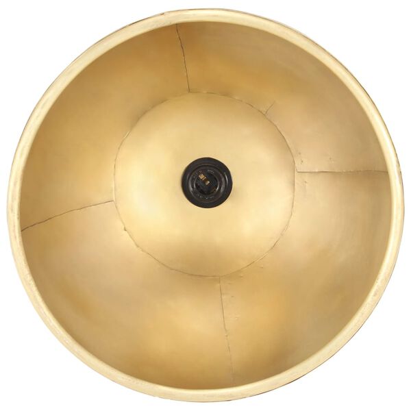 vidaXL Φωτιστικό Κρεμαστό Industrial Στρογγυλό 25 W Μπρονζέ 40 εκ. Ε27