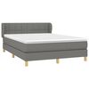 vidaXL &Kappa;&rho;&epsilon;&beta;ά&tau;&iota; Boxspring &mu;&epsilon; &Sigma;&tau;&rho;ώ&mu;&alpha; &Sigma;&kappa;&omicron;ύ&rho;&omicron; &Gamma;&kappa;&rho;&iota; 140x190 &epsilon;&kappa;. &Upsilon;&phi;&alpha;&sigma;&mu;ά&tau;&iota;&nu;&omicron;