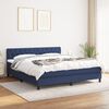 vidaXL &Kappa;&rho;&epsilon;&beta;ά&tau;&iota; Boxspring &mu;&epsilon; &Sigma;&tau;&rho;ώ&mu;&alpha; &Mu;&pi;&lambda;&epsilon; 160x200 &epsilon;&kappa;. &Upsilon;&phi;&alpha;&sigma;&mu;ά&tau;&iota;&nu;&omicron;