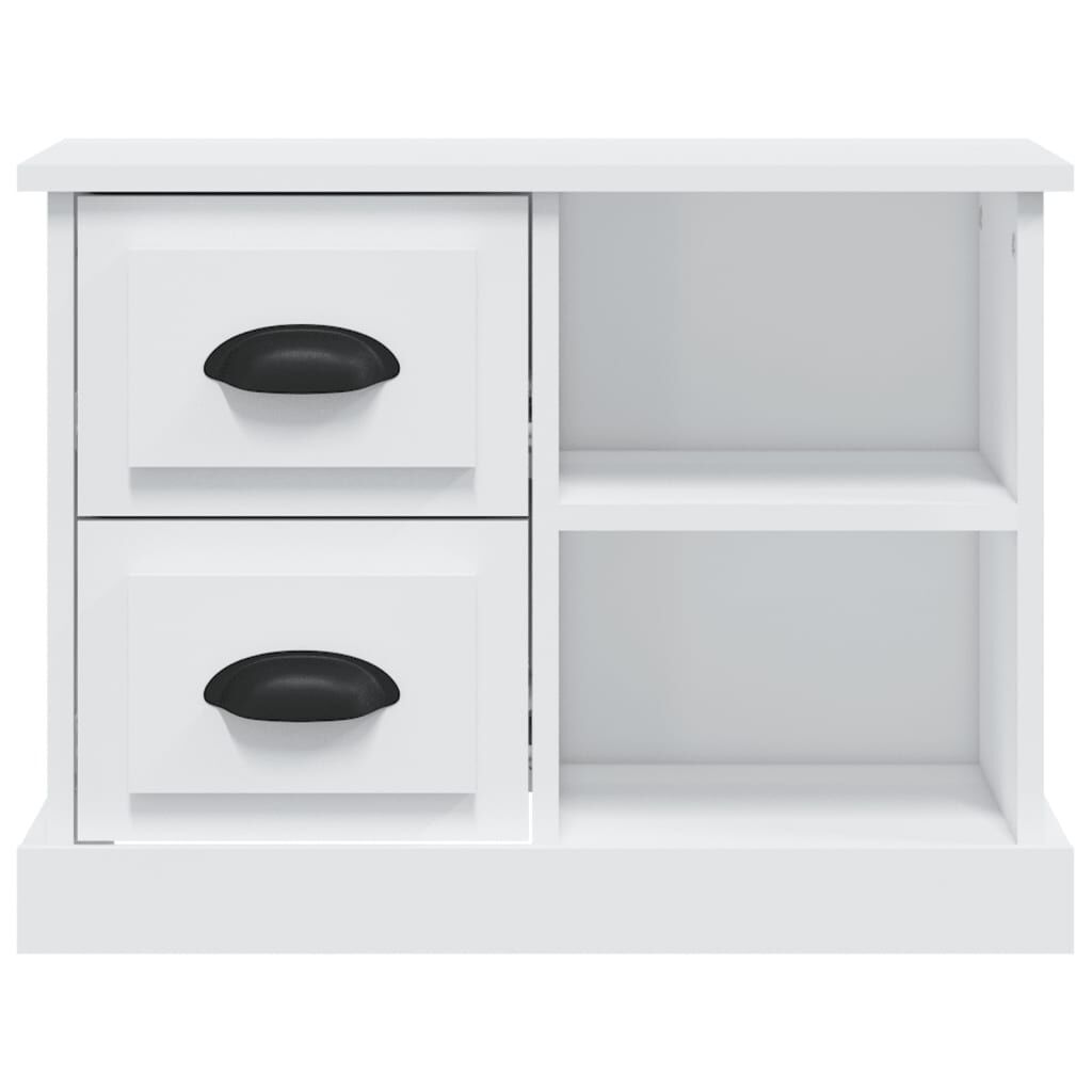 vidaXL Κομοδίνο Λευκό 60 x 35,5 x 45 εκ.