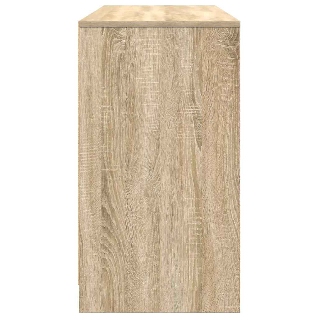 vidaXL Γραφείο Sonoma Δρυς 120x42x76 εκ. από Επεξεργασμένο Ξύλο
