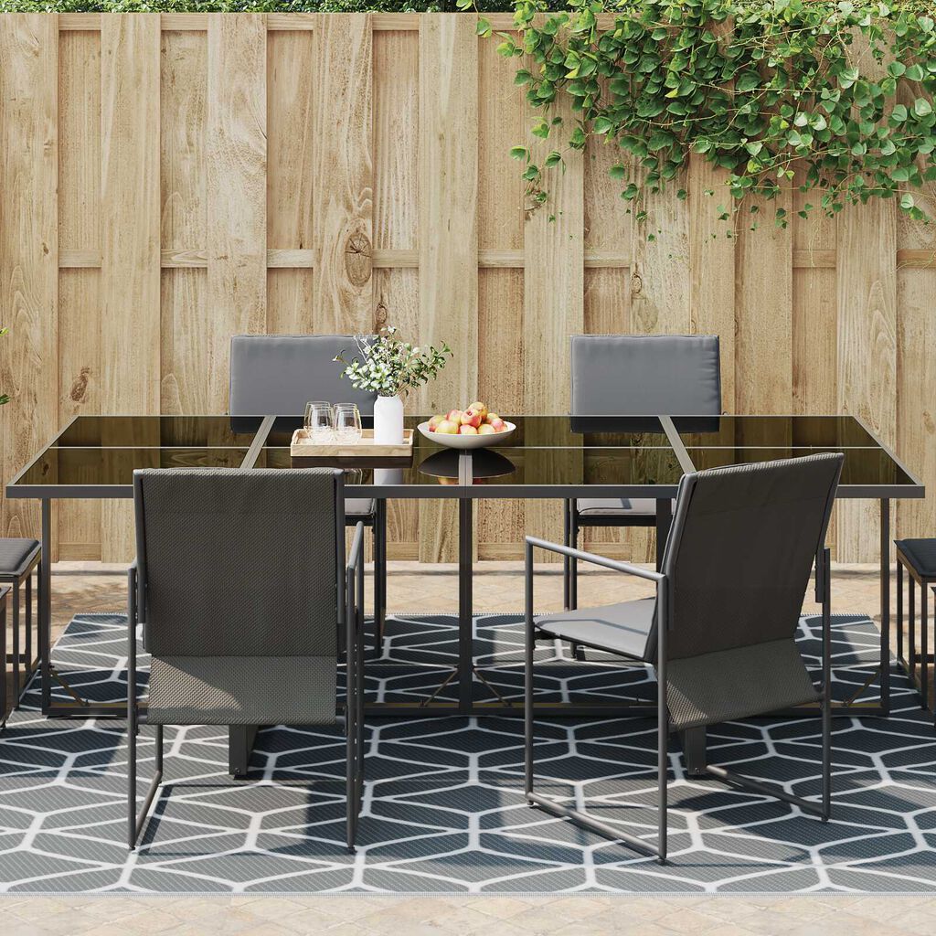 vidaXL Υπαίθριο Χαλί 'ARAKIL' Γκρι 250x250 εκ PP