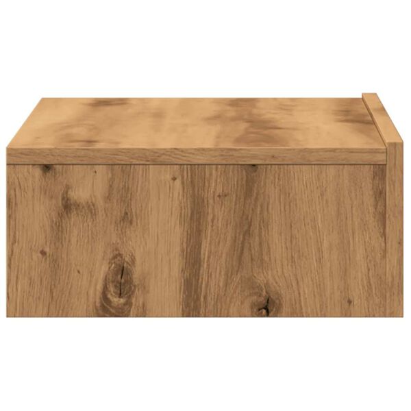 ντουλάπι τηλεόρασης vidaXL με φώτα LED Artisan Oak 60x35x15,5 cm