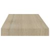 vidaXL Ράφια Τοίχου 2 τεμ. Χρώμα Δρυός 50x23x3,8 εκ. MDF