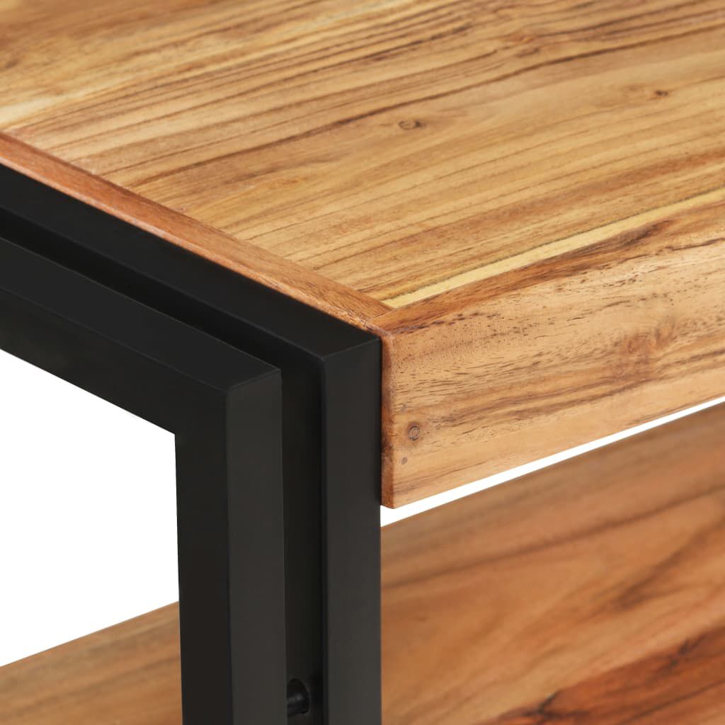 vidaXL Τραπέζι Κονσόλα 90 x 30 x 75 εκ. από Μασίφ Ξύλο Ακακίας