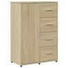 vidaXL &Nu;&tau;&omicron;&upsilon;&lambda;ά&pi;&iota; Sonoma &Delta;&rho;&upsilon;&sigmaf; 60x31x84 &epsilon;&kappa;. &Epsilon;&pi;&epsilon;&xi;&epsilon;&rho;&gamma;&alpha;&sigma;&mu;έ&nu;&omicron; &Xi;ύ&lambda;&omicron;