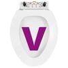 vidaXL Κάλυμμα Λεκάνης με Soft Close & Quick Release Λευκό