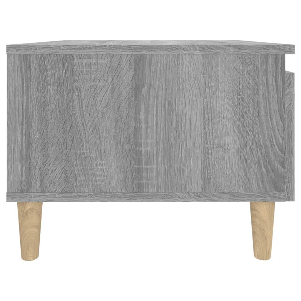 vidaXL Τραπέζι Βοηθητικό Γκρι Sonoma 50x46x35 εκ. Επεξεργασμένο Ξύλο