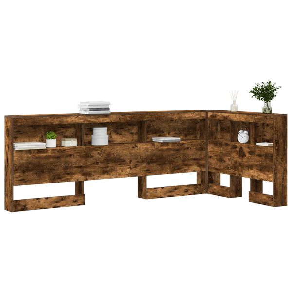vidaXL Κεφαλάρι Αποθήκης Καπνιστή δρυς 75 cm Επεξεργασμένο ξύλο
