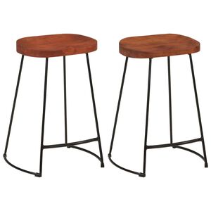 vidaXL &Sigma;&kappa;&alpha;&mu;&pi;ό &Mu;&pi;&alpha;&rho; Gavin 2 &tau;&epsilon;&mu;. 45x40x63 &epsilon;&kappa;. &alpha;&pi;ό &Mu;&alpha;&sigma;ί&phi; &Xi;ύ&lambda;&omicron; &Mu;ά&nu;&gamma;&kappa;&omicron;