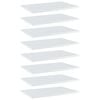 vidaXL &Rho;ά&phi;&iota;&alpha; &Beta;&iota;&beta;&lambda;&iota;&omicron;&theta;ή&kappa;&eta;&sigmaf; 8 &tau;&epsilon;&mu;. &Gamma;&upsilon;&alpha;&lambda;. &Lambda;&epsilon;&upsilon;&kappa;ό 60x40x1,5 &epsilon;&kappa;. &Mu;&omicron;&rho;&iota;&omicron;&sigma;&alpha;&nu;ί&delta;&alpha;