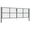 vidaXL &Pi;ό&rho;&tau;&alpha; &Kappa;ή&pi;&omicron;&upsilon; &mu;&epsilon; &Pi;&lambda;έ&gamma;&mu;&alpha; &Gamma;&kappa;&rho;&iota; 400x125 &epsilon;&kappa;. &alpha;&pi;ό &Gamma;&alpha;&lambda;&beta;&alpha;&nu;&iota;&sigma;&mu;έ&nu;&omicron; &Alpha;&tau;&sigma;ά&lambda;&iota;