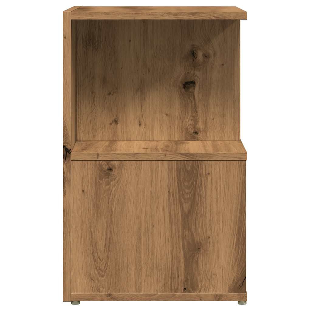 vidaXL Κομοδίνο ντουλάπι Artisan Oak 35x35x55 cm Κατασκευασμένο ξύλο