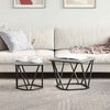 vidaXL Σετ βοηθητικά τραπεζάκια 2 pcs Γκρι sonoma 50 x 50 x 40 cm