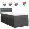 vidaXL &Kappa;&rho;&epsilon;&beta;ά&tau;&iota; Boxspring &mu;&epsilon; &Sigma;&tau;&rho;ώ&mu;&alpha; &Sigma;&kappa;&omicron;ύ&rho;&omicron; &Gamma;&kappa;&rho;&iota; 90x200 &epsilon;&kappa;. &Upsilon;&phi;&alpha;&sigma;&mu;ά&tau;&iota;&nu;&omicron;