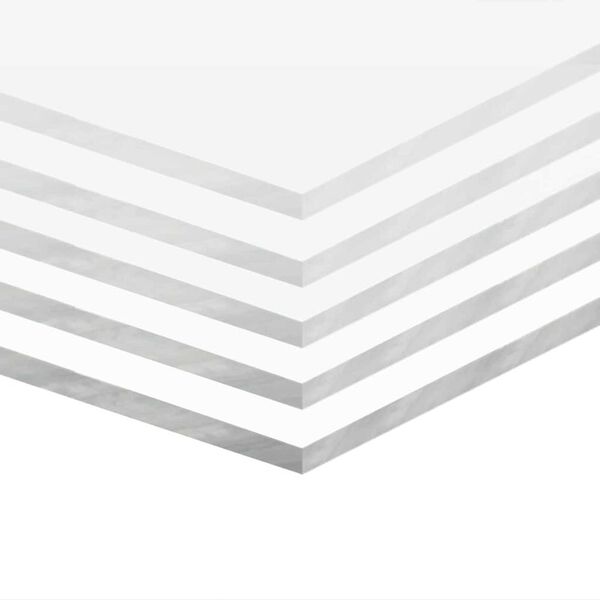 vidaXL Φύλλα Ακρυλικού Γυαλιού 5 pcs Διαφανές 40 x 60 cm Ακρυλικό