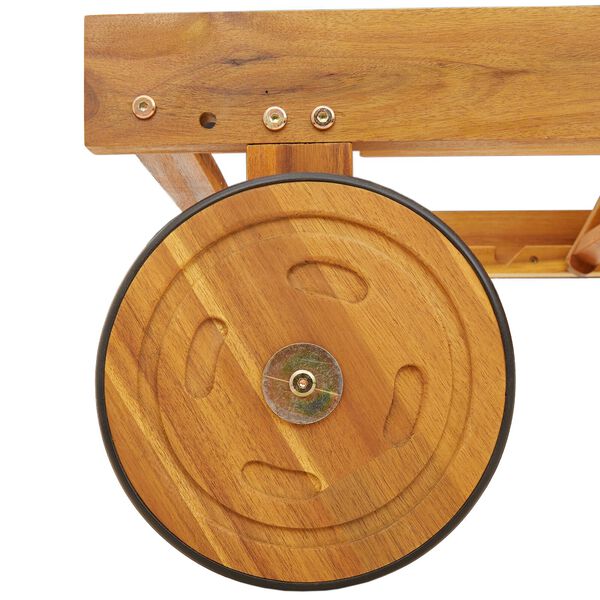 vidaXL Ξαπλώστρα 2 pcs Κόκκινο 200 x 67 x 84εκ Μασίφ ξύλο ακακίας