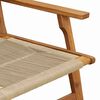 vidaXL Εξωτερικά Έπιπλα 2 pcs Μπεζ 78 x 67 x 73εκ. Μασίφ ξύλο ακακίας