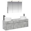 vidaXL &Sigma;&epsilon;&tau; &Nu;&tau;&omicron;&upsilon;&lambda;&alpha;&pi;&iota;ώ&nu; &Mu;&pi;ά&nu;&iota;&omicron;&upsilon; 4 pcs &Gamma;&kappa;&rho;&iota; &Sigma;&kappa;&upsilon;&rho;&omicron;&delta;έ&mu;&alpha;&tau;&omicron;&sigmaf;