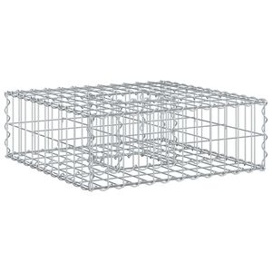 vidaXL &Alpha;&nu;&alpha;&sigma;&eta;&kappa;&omega;&mu;έ&nu;&omicron; &kappa;&rho;&epsilon;&beta;ά&tau;&iota; gabion 60 x 60 x 20 &epsilon;&kappa; &Alpha;&sigma;&eta;&mu;ί