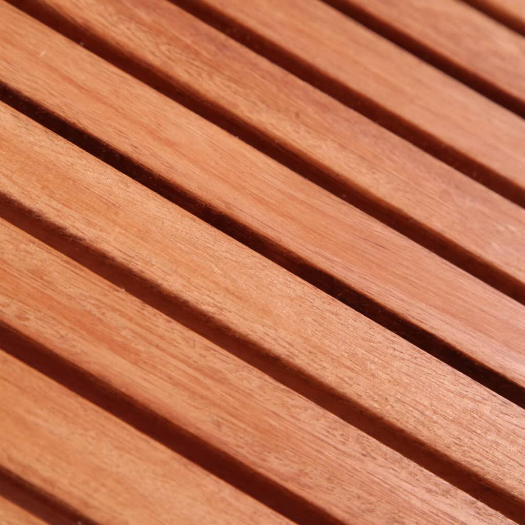 vidaXL Σετ Παιδικών Επίπλων Μπιστρό 3 Τεμαχίων Μασίφ Ξύλο Ευκαλύπτου