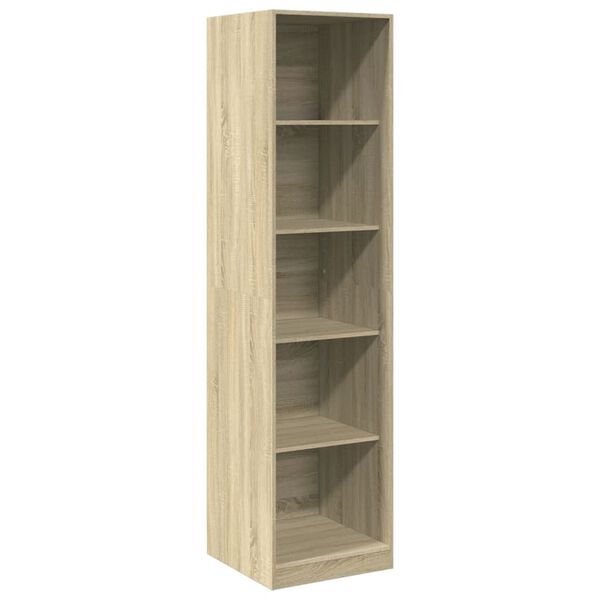 vidaXL Ντουλάπα Χρώμα Sonoma Δρυς 50 x 50 x 200 εκ. από Επεξ. Ξύλο