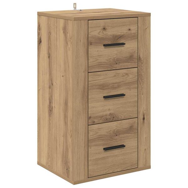 vidaXL &Pi;&lambda;&alpha;ϊ&nu;ό &gamma;&rho;&alpha;&phi;&epsilon;ί&omicron; Artisan Oak 40 x 33 x 70 &epsilon;&kappa;. &Epsilon;&pi;&epsilon;&xi;&epsilon;&rho;&gamma;&alpha;&sigma;&mu;έ&nu;&omicron; &xi;ύ&lambda;&omicron;