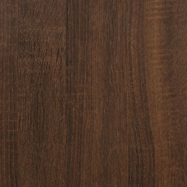 vidaXL Τραπεζάκια Σαλονιού 2 τεμ Καφέ Δρυς 40x42x50 εκ. Επεξ. Ξύλο
