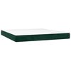 vidaXL &Kappa;&rho;&epsilon;&beta;ά&tau;&iota; Boxspring &mu;&epsilon; &Sigma;&tau;&rho;ώ&mu;&alpha; &Sigma;&kappa;&omicron;ύ&rho;&omicron; &Pi;&rho;ά&sigma;&iota;&nu;&omicron; 160x200&epsilon;&kappa;. &Beta;&epsilon;&lambda;&omicron;ύ&delta;&iota;&nu;&omicron;