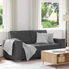 vidaXL Πολυθρόνα-καναπές με μαξιλάρι Γκρι 180 x 78 x 84 εκ. Δερματίνη
