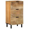 vidaXL Sideboard &kappa;&alpha;&phi;έ 40x33x75 cm &mu;&alpha;&sigma;ί&phi; &xi;ύ&lambda;&omicron; Mango