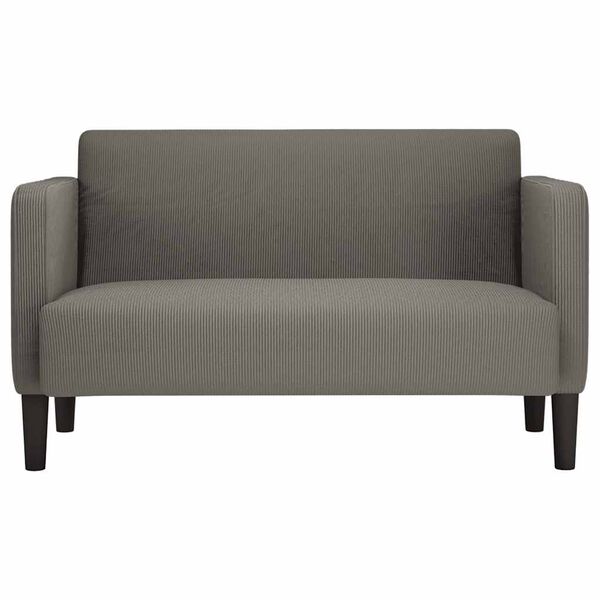 vidaXL &kappa;&alpha;&nu;&alpha;&pi;έ&sigmaf; Loveseat &alpha;&nu;&omicron;&iota;&chi;&tau;ό &gamma;&kappa;&rho;&iota; 109 cm Corduroy ύ&phi;&alpha;&sigma;&mu;&alpha;