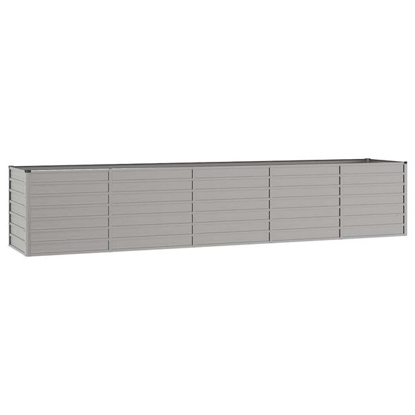 vidaXL Ζαρντινιέρα Σκουριασμένο 400x80x77 εκ. Ατσάλι Σκληρυθέν Αέρα